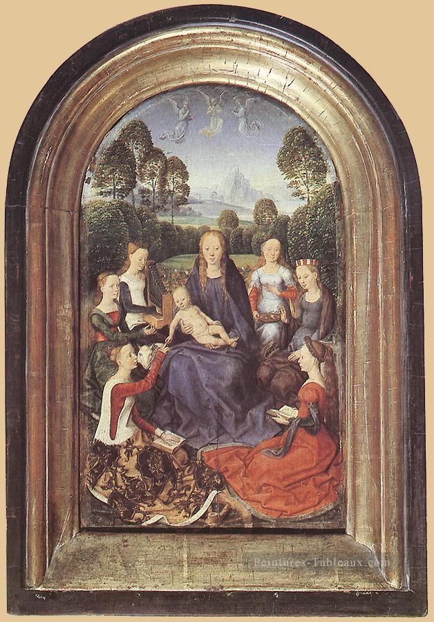 Diptyque de Jean de Cellier 1475I hollandais Hans Memling Peintures à l'huile